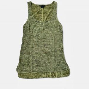 A|X Armani Exchange Sleeveless Blouse in Heather Green Wrinkle free Medium EUC